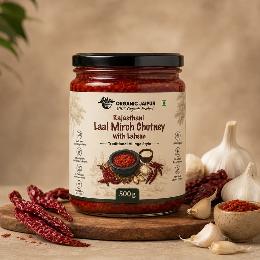 Rajasthani Laal Mirch Chutney