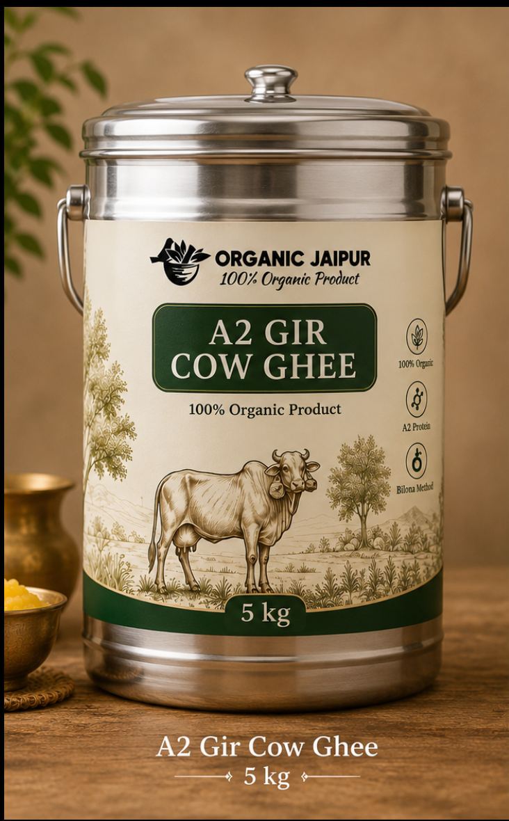 A2 Gir Cow Ghee, Family Pack 5 kg